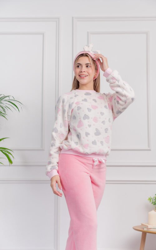 Pijama Hearts Pink