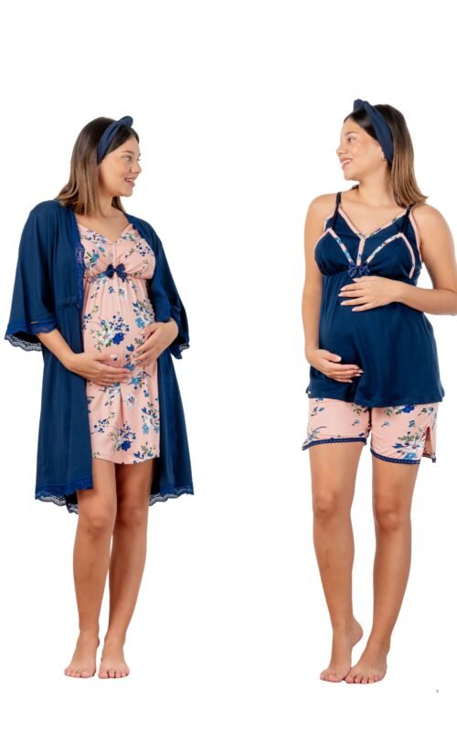 Pack Blue Flower II Short